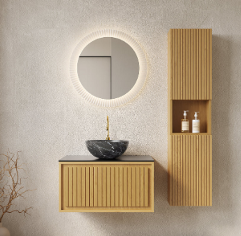 Mitch 14" Tall Bathroom Wall Mounted Cabinet