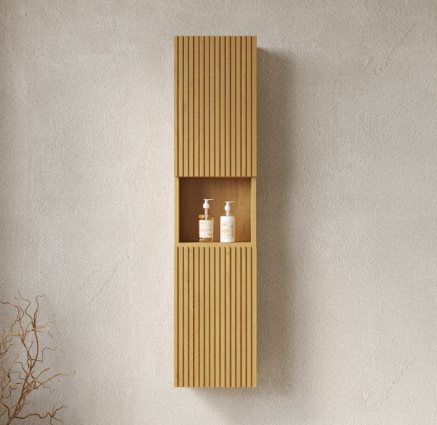 Mitch 14" Tall Bathroom Wall Mounted Cabinet