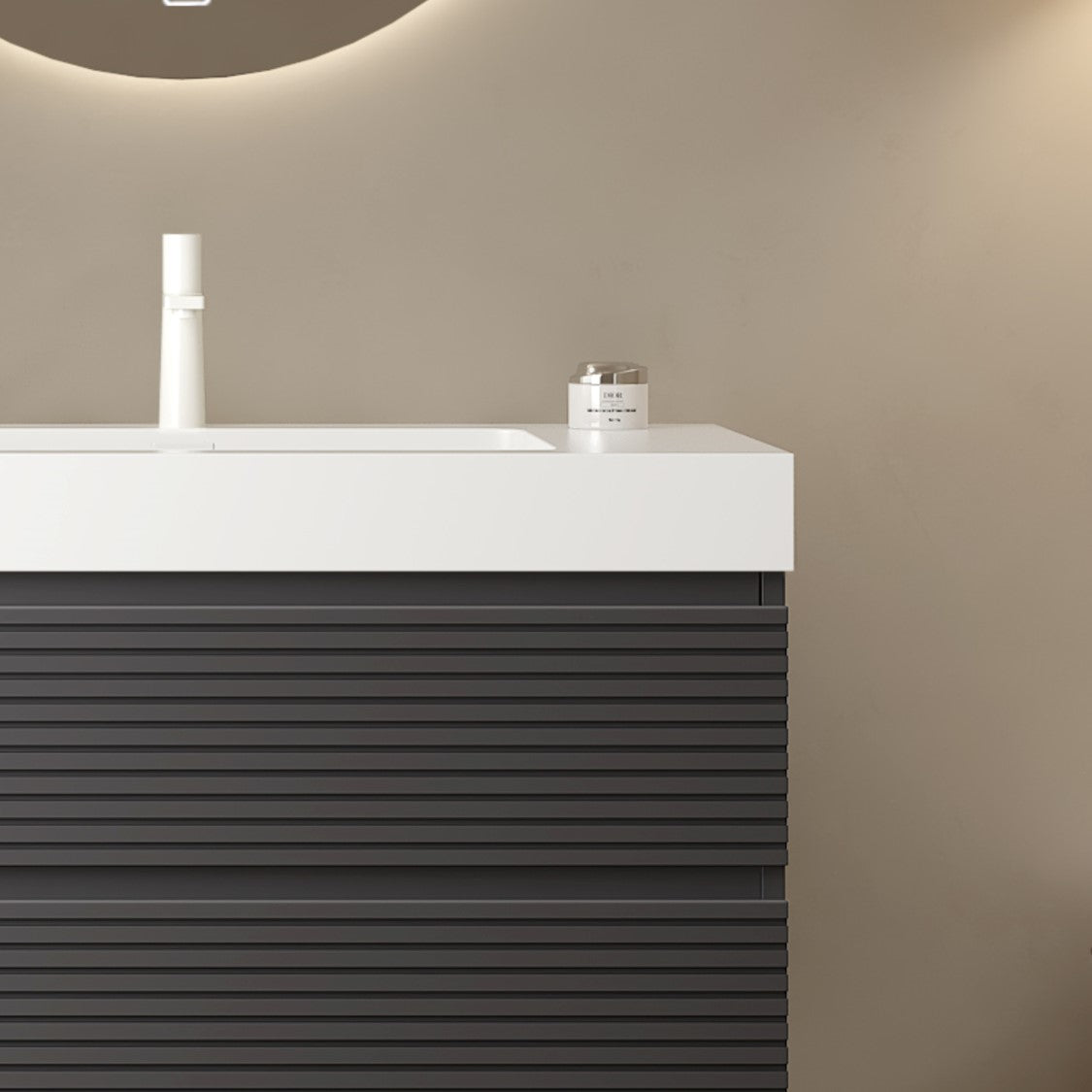 VENO-Gray Bathroom Vanity with Undermount Sink