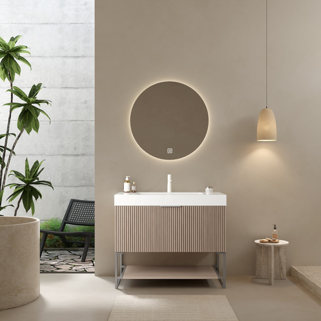 YOLAN Bathroom Vanity with Sink
