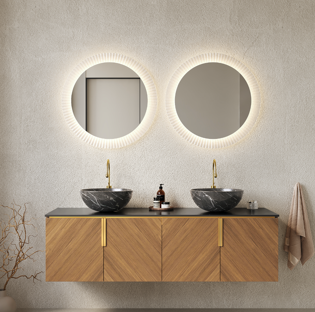 ARAI-Maple bathroom vanity with sink