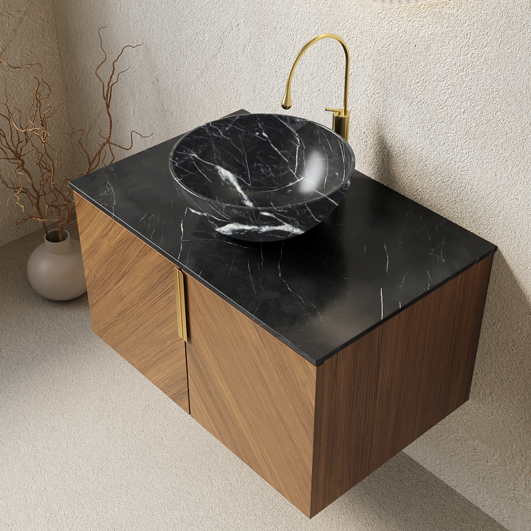 ARAI-Maple bathroom vanity with sink