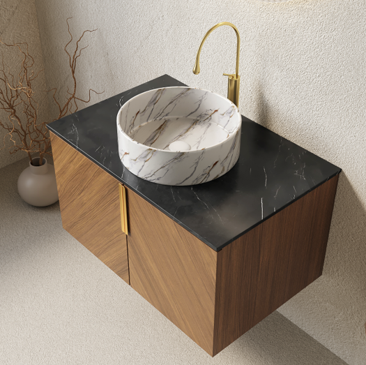 ARAI-Maple bathroom vanity with sink