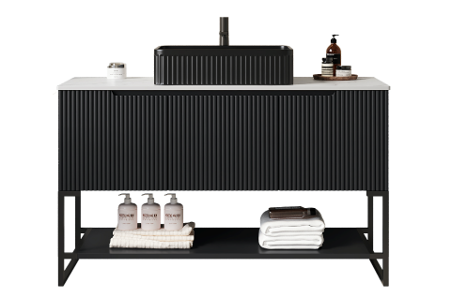 Tulio 48''striped bathroom vanity